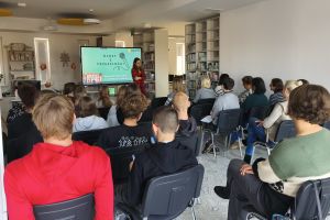 Uczestnicy warsztatów z historii mówionej