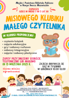 Misiowy Klubik Małego Czytelnika 2025/2026