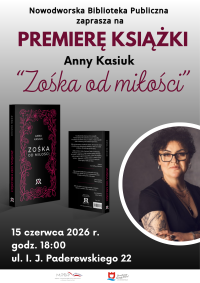 Premiera książki Anny Kasiuk "Zośka od miłości"