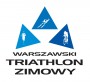Logo Warszawskiego Triathlonu Zimowego.