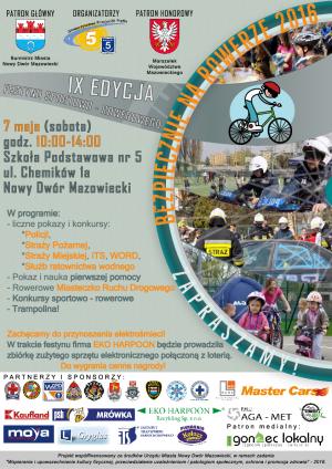 7 maja zapraszamy na IX edycję festynu sportowo-rowerowego...