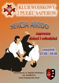 Klub Wojskowy 2psap zaprasza na zajęcia do sekcji Aikido.