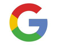 logotyp google, kolorowa litera G