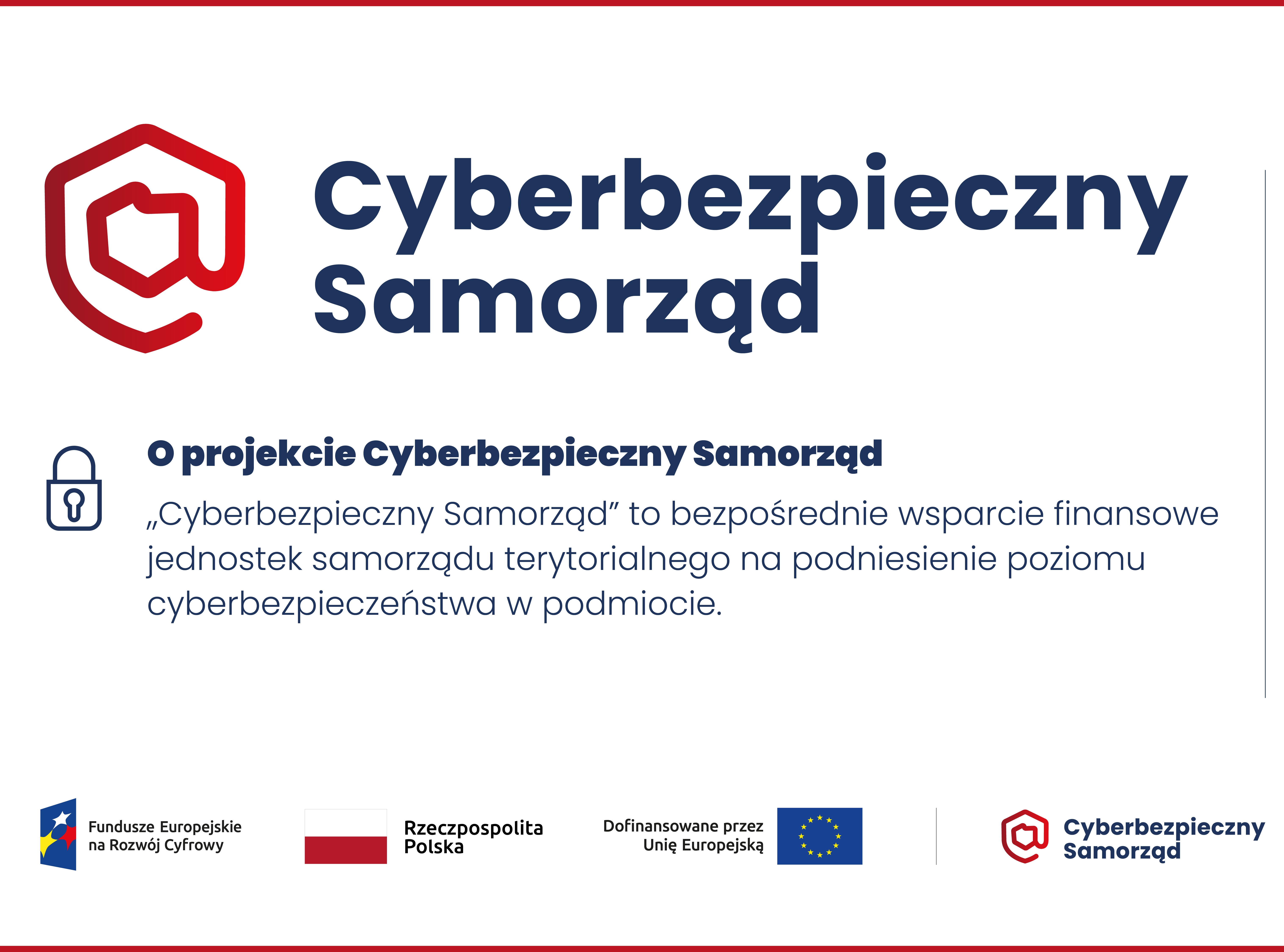Projekt grantowy „Cyberbezpieczny Samorząd”