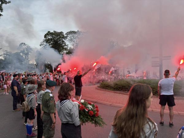 Oddaliśmy hołd Powstańcom Warszawskim