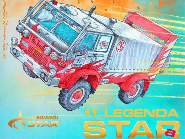 11. Legenda STARa. Samochód ciężarowy Star.