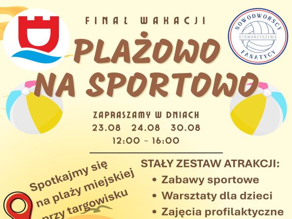 Plażowo na sportowo - finał wakacji
