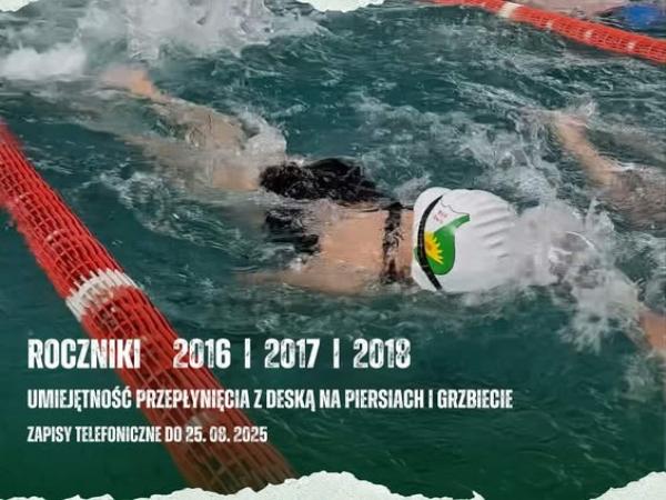 Nabór do sekcji pływackiej MKS Świt