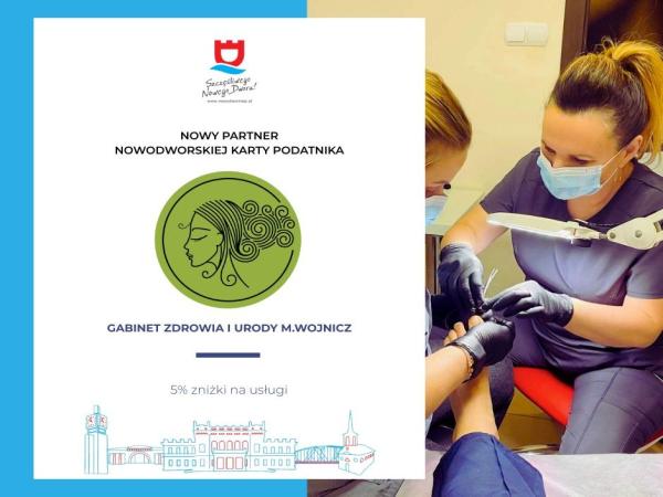 Podologia, kosmetologia i szkolenia – 5% rabatu w Gabinecie M. Wojnicz