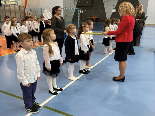 Pasowanie na pierwszaka w ZSP nr 1