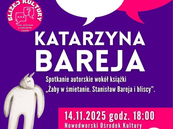 "Bliżej kultury" cykl spotkań