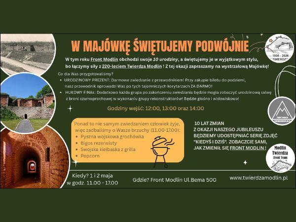 Zapraszamy do Twierdzy Modlin