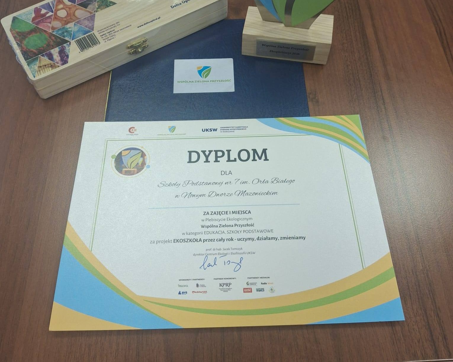 I miejsce w projekcie Wspólna Zielona Przyszłość