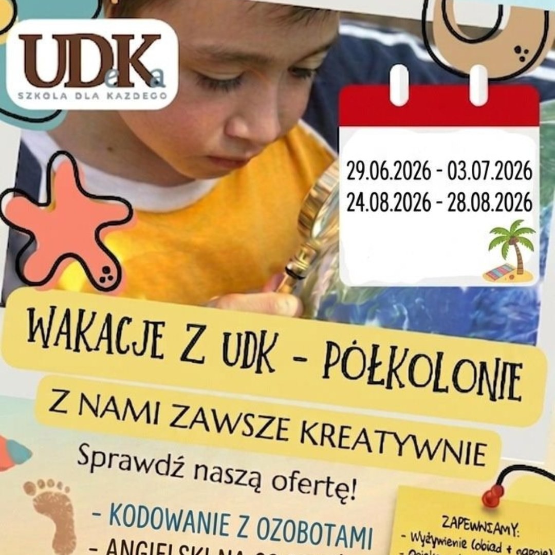 Półkolonie z UDK Szkoła dla każdego