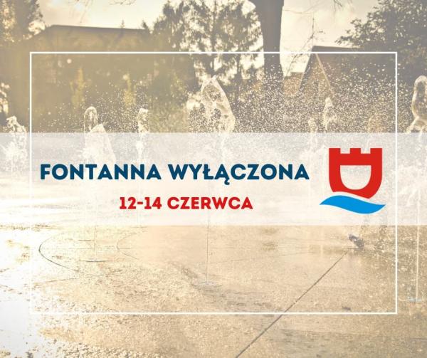 Wyłączenie fontann w Parku Miejskim