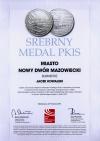 Srebrny medal dla naszego Miasta