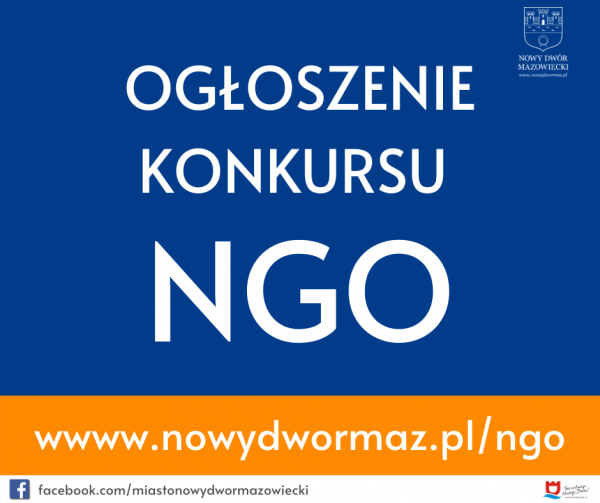 Ogłoszenie konkursu NGO.